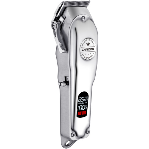 Silver Cordless Hair Clipper Beard Trimmer