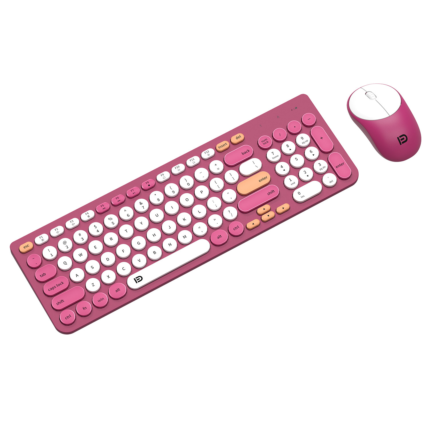 Bluetooth Wireless Keyboard with Mouse Set