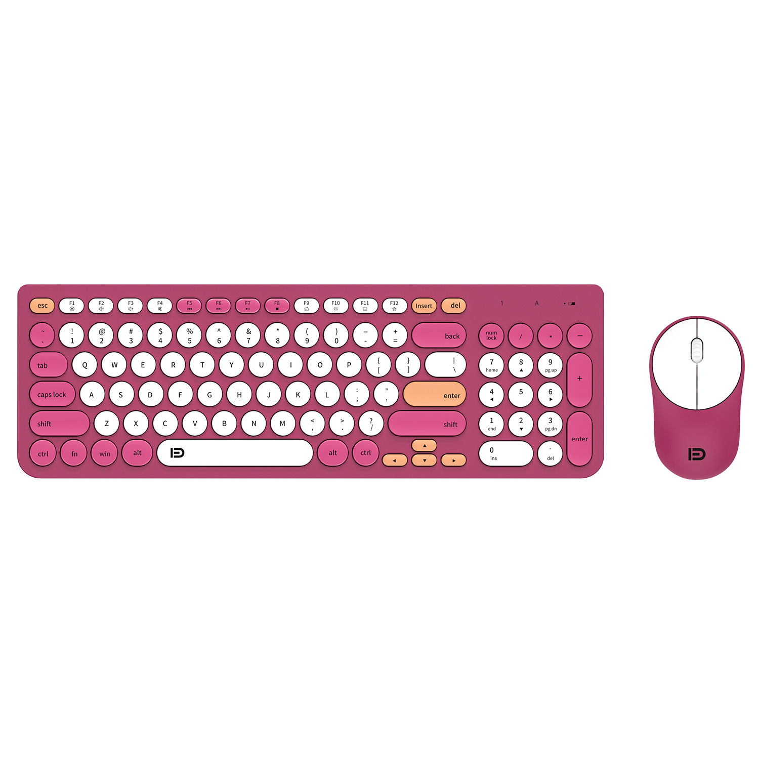 Bluetooth Wireless Keyboard with Mouse Set
