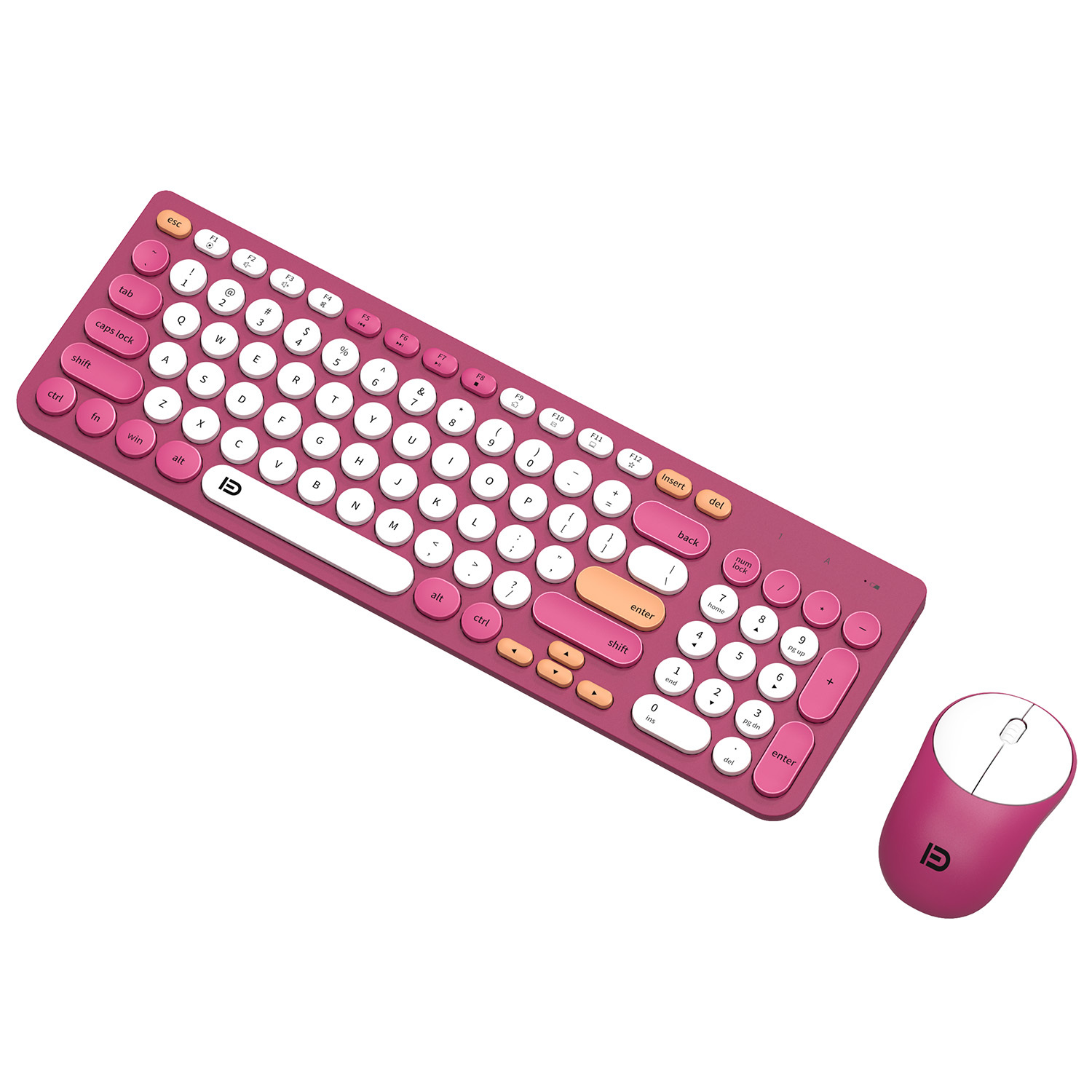 Bluetooth Wireless Keyboard with Mouse Set