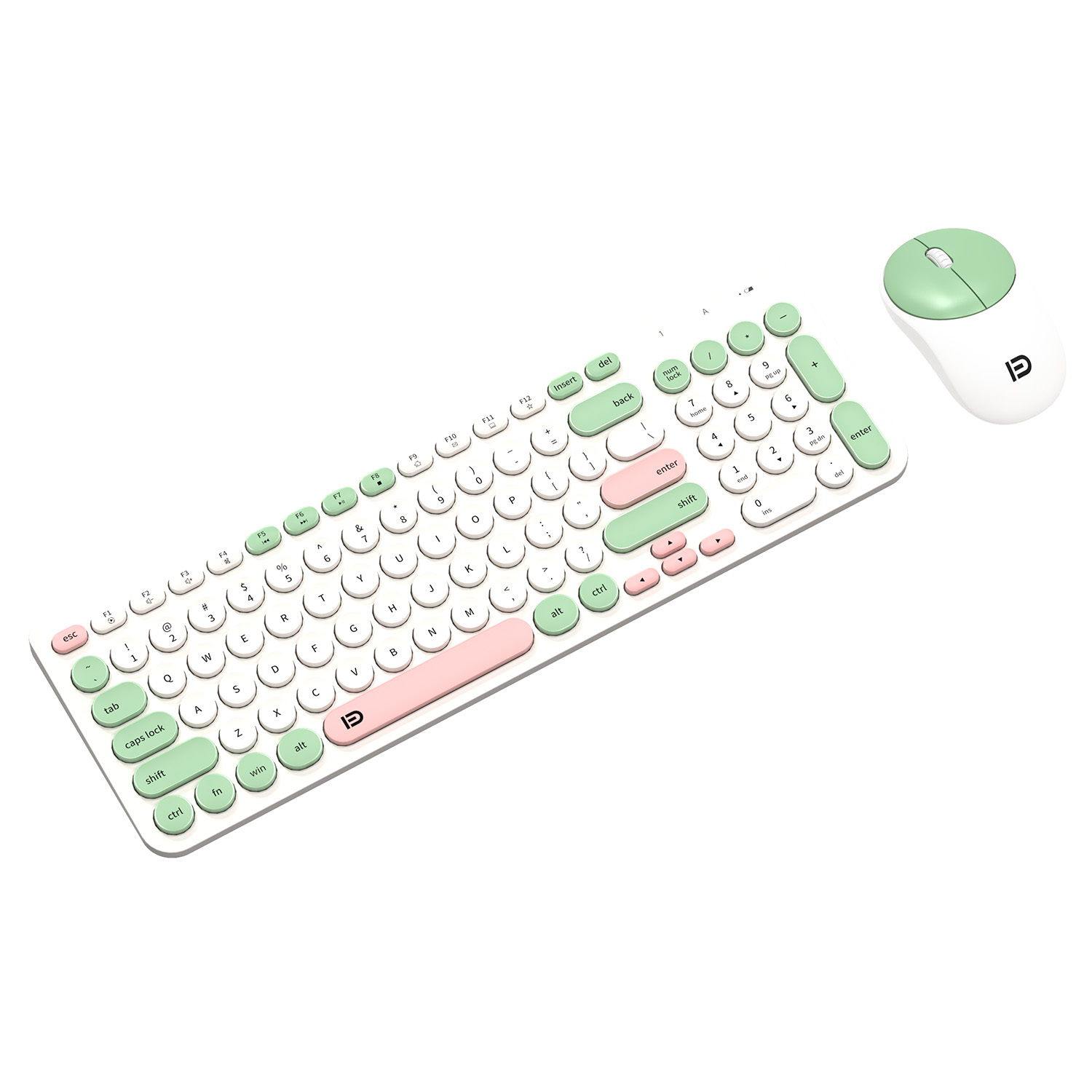 Bluetooth Wireless Keyboard with Mouse Set