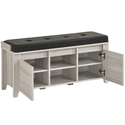 NordicHouse White Was Eve Storage Bench & Reviews | Temple & Webster