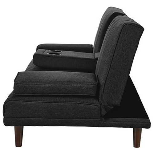 NordicHouse Copenhagen 3 Seater Sofa Bed with Cup Holder Temple & ster