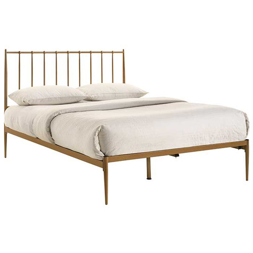 NordicHouse Goldie Metal Bed Frame Temple & Webster