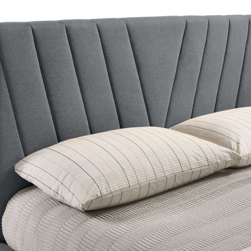 NordicHouse Leafy Upholstered Queen Bed Frame Temple & ster