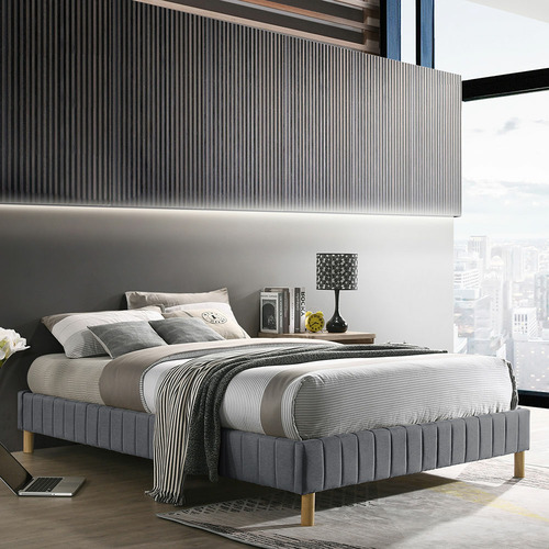 NordicHouse Aria Queen Bed Frame Temple & ster