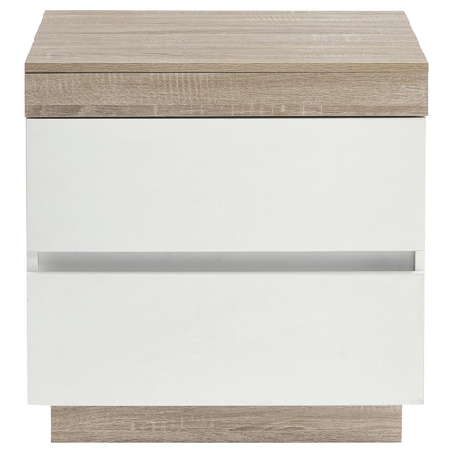 NordicHouse Tia White Bedside Table Temple & ster