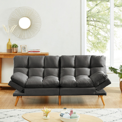 NordicHouse Buffy 3 Seater Velvet Sofa Bed | Temple & Webster