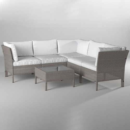 NordicHouse 5 Seater Eathan Outdoor Corner Lounge Set & Reviews