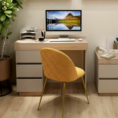 NordicHouse Tia White Office Desk | Temple & Webster