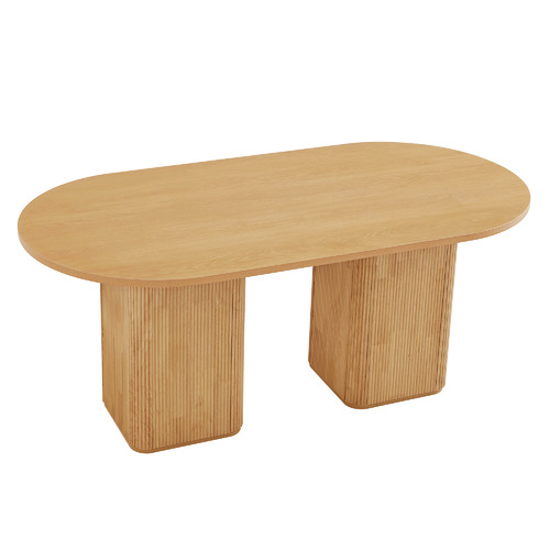 Chandni Ribbed 180cm Dining Table