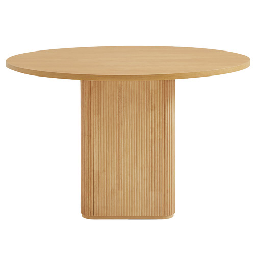 Chandni Ribbed Round Dining Table