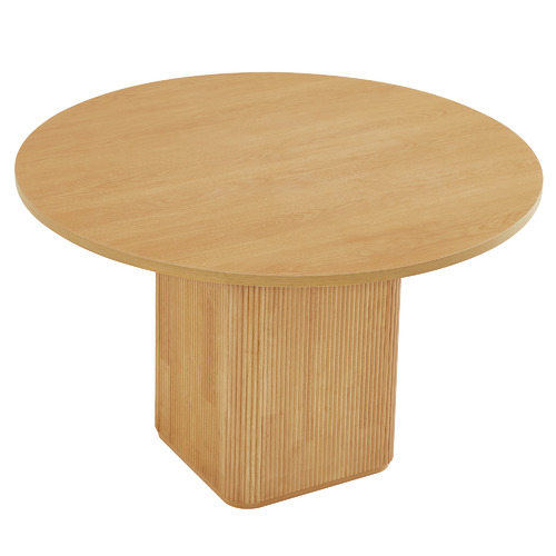 Chandni Ribbed Round Dining Table