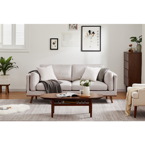 Wesley 3 Seater Upholstered Sofa