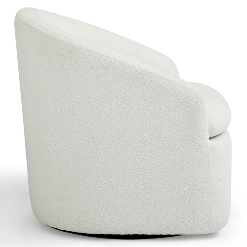 Carrie Boucle Swivel Chair