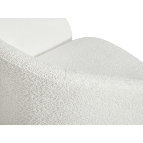 Carrie Boucle Swivel Chair