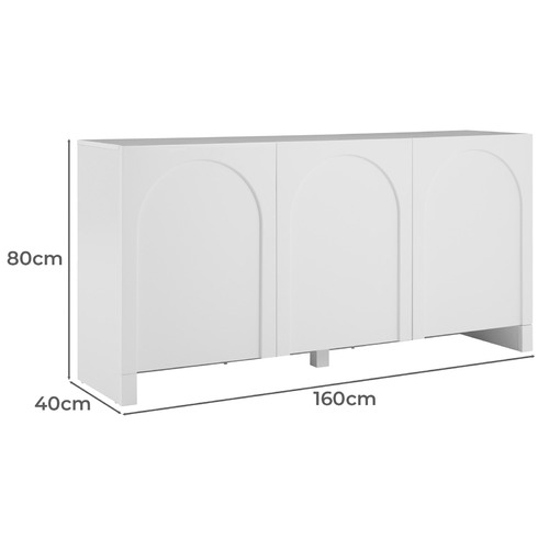 Dome 3 Door Sideboard