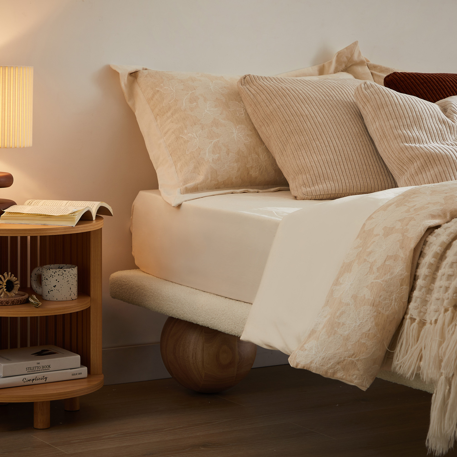 Telma Upholstered Bed Base