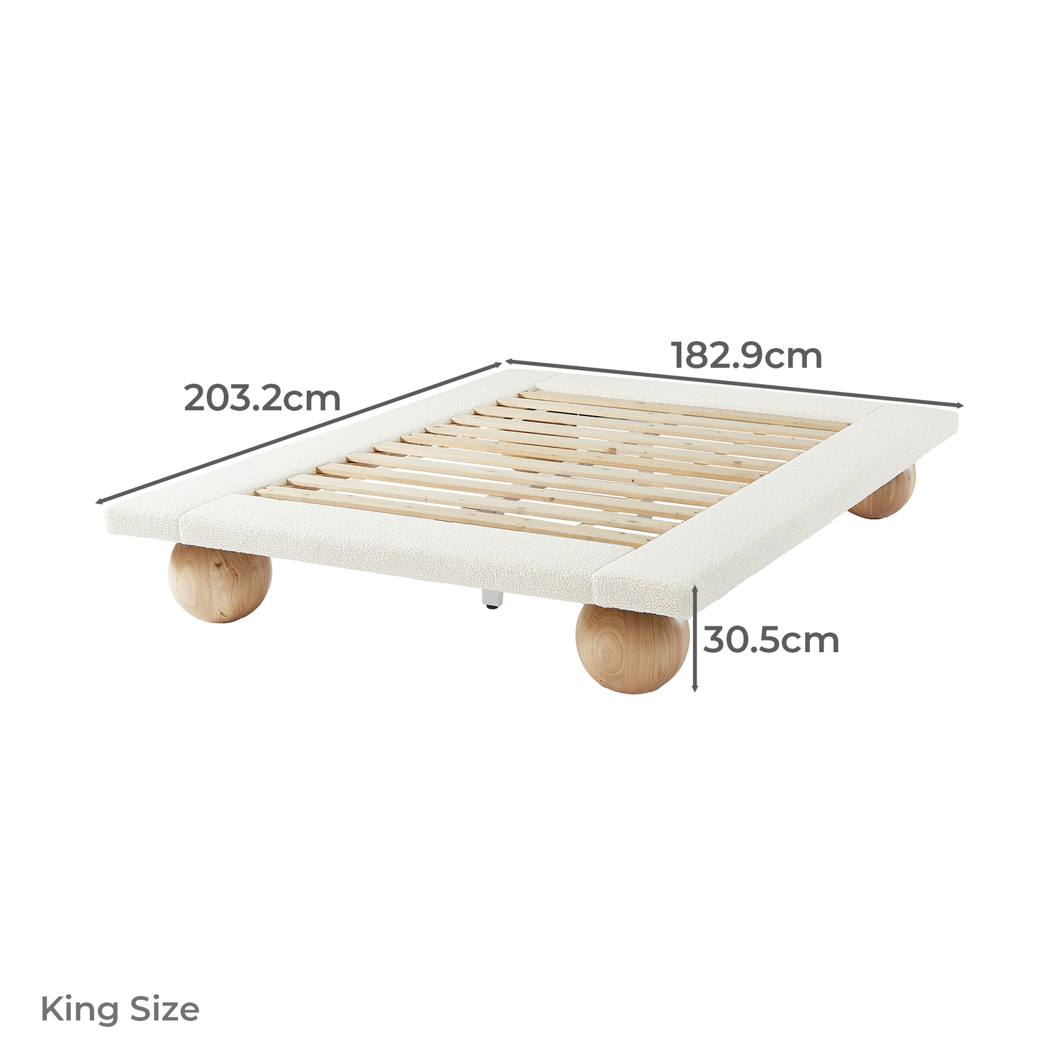 Telma Upholstered Bed Base