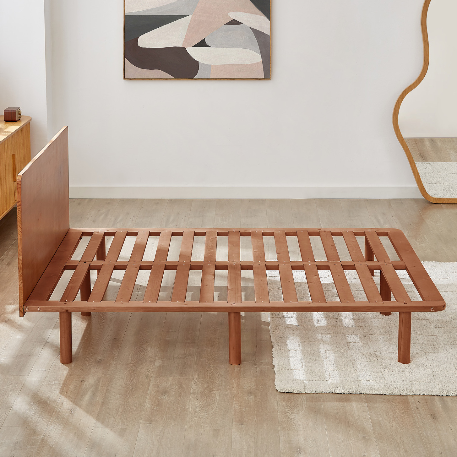 Eerika Pinewood Bed Frame