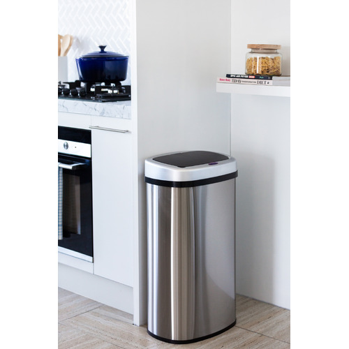 Auto-Sensor Stainless Steel Rubbish Bin