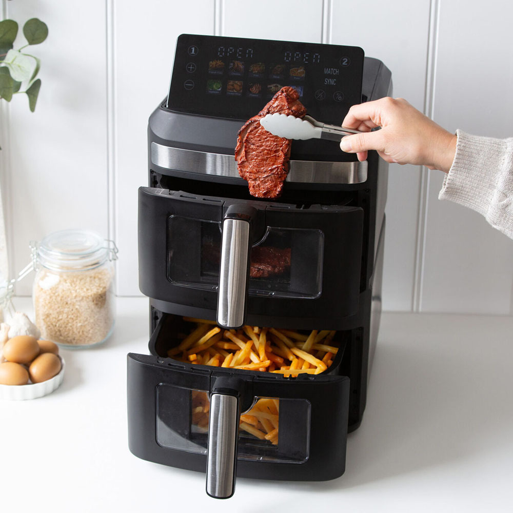 Atchison 13L Dual Zone Air Fryer with Display