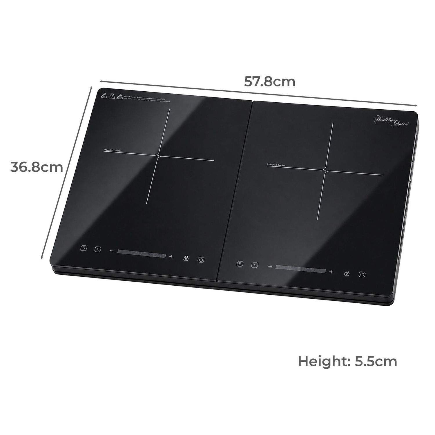 Healthy Choice Double Induction Cooker