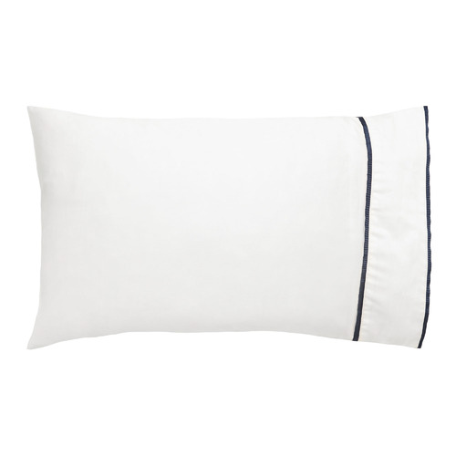 Grosgrain Tailored Egyptian Cotton Standard Pillowcases Temple & ster