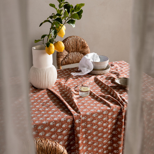 Porto Rectangular Cotton Tablecloth Temple & ster