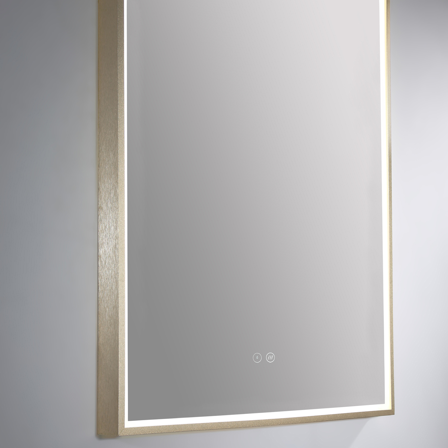 Arch Aluminium Frame LED Mirror with Demister