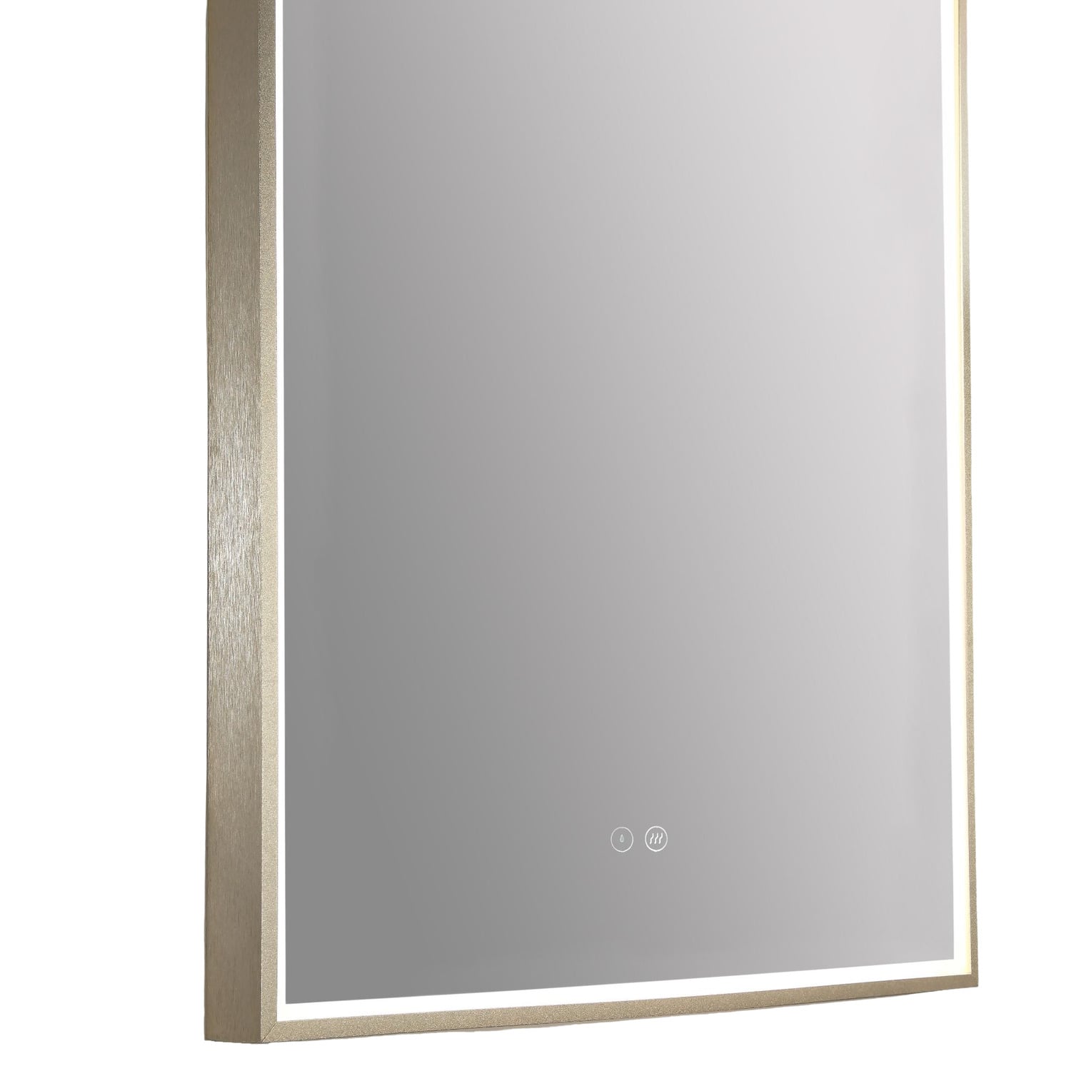 Arch Aluminium Frame LED Mirror with Demister