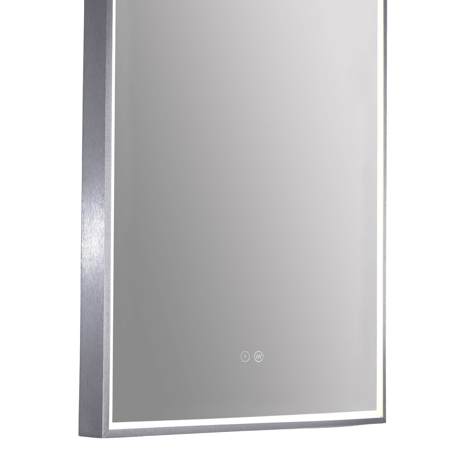 Arch Aluminium Frame LED Mirror with Demister