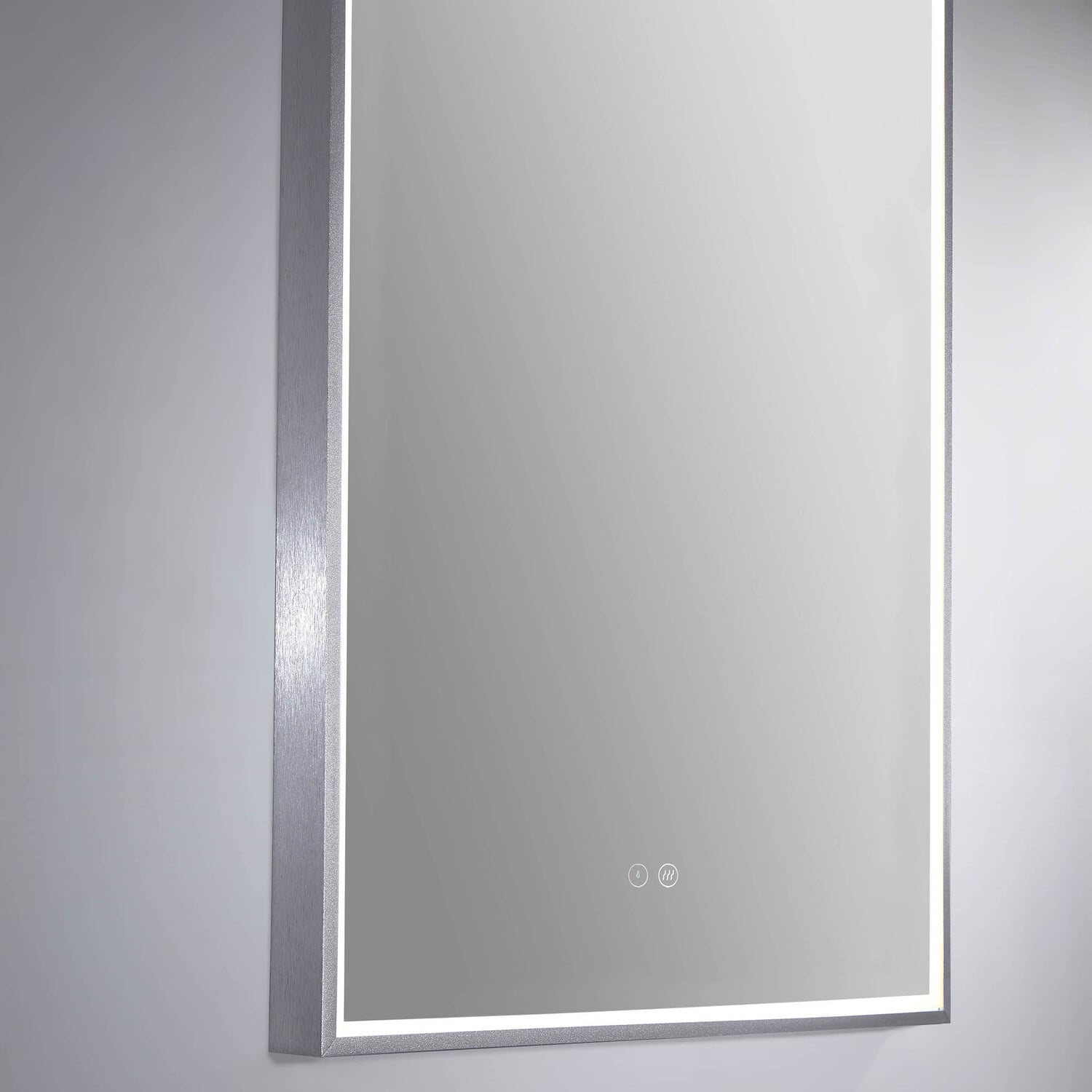 Arch Aluminium Frame LED Mirror with Demister