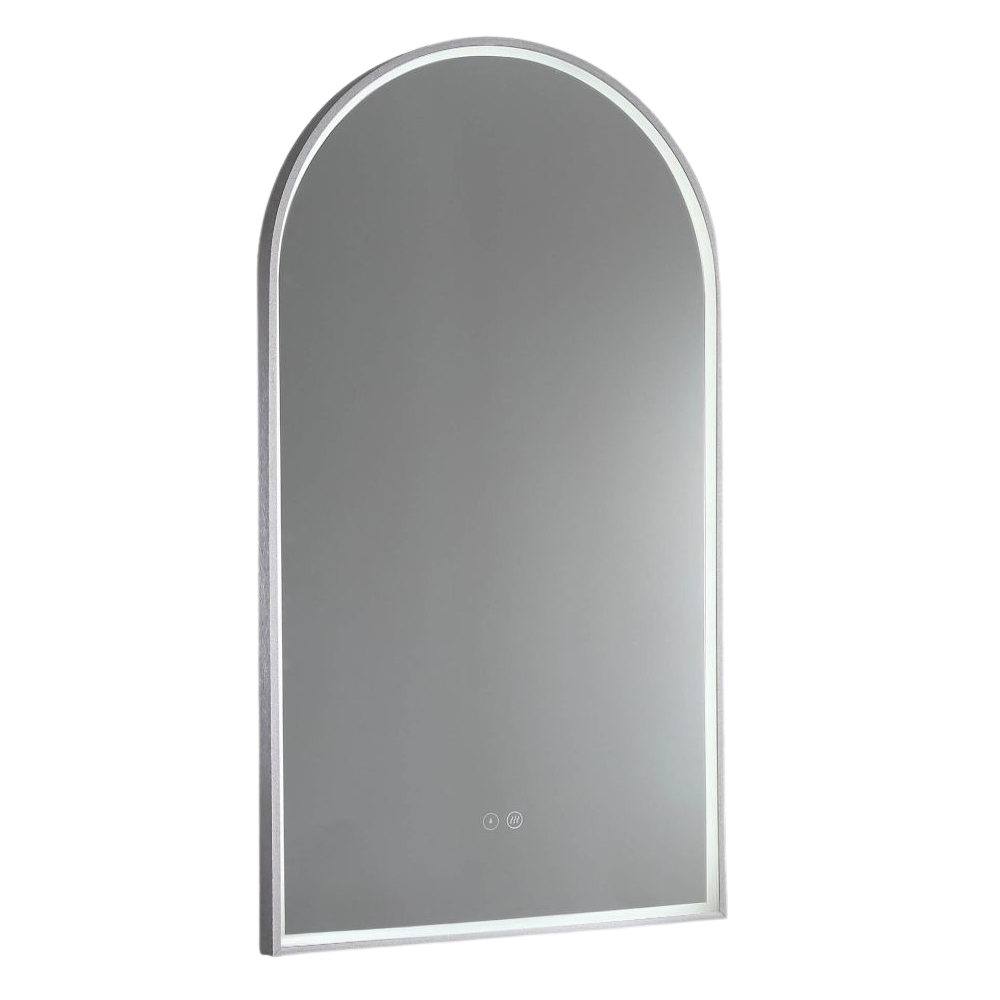 Arch Aluminium Frame LED Mirror with Demister