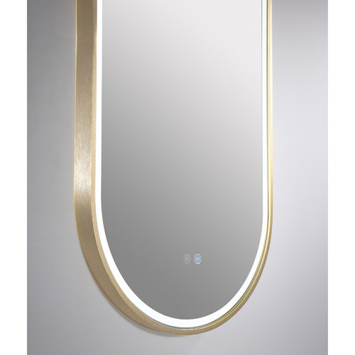 Gatsby 90cm Aluminium Frame LED Mirror with Demister