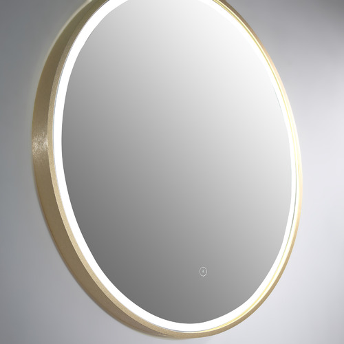 Sphere 61cm Aluminium Frame LED Mirror