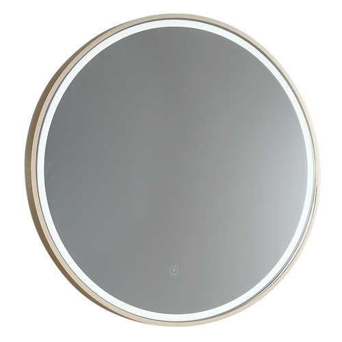 Sphere 61cm Aluminium Frame LED Mirror