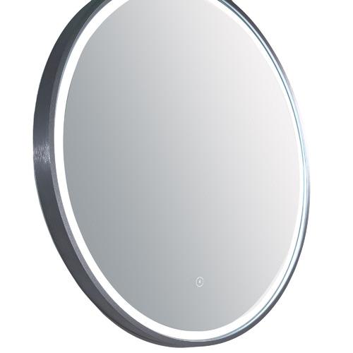 Sphere 61cm Aluminium Frame LED Mirror