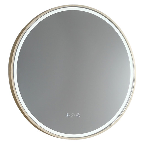 Sphere 61cm Aluminium Frame LED Mirror with Demister & Bluetooth