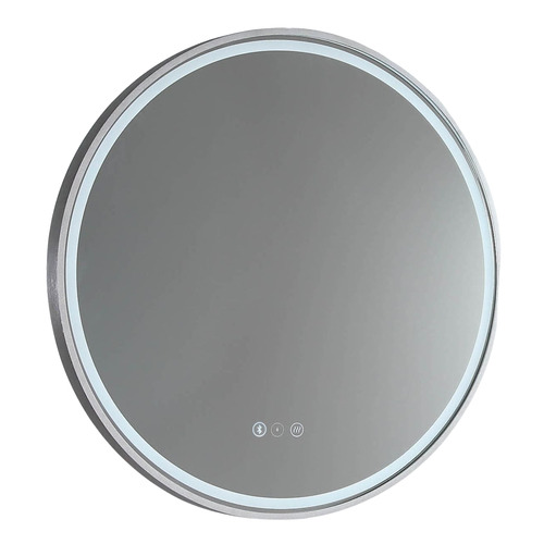 Sphere 61cm Aluminium Frame LED Mirror with Demister & Bluetooth