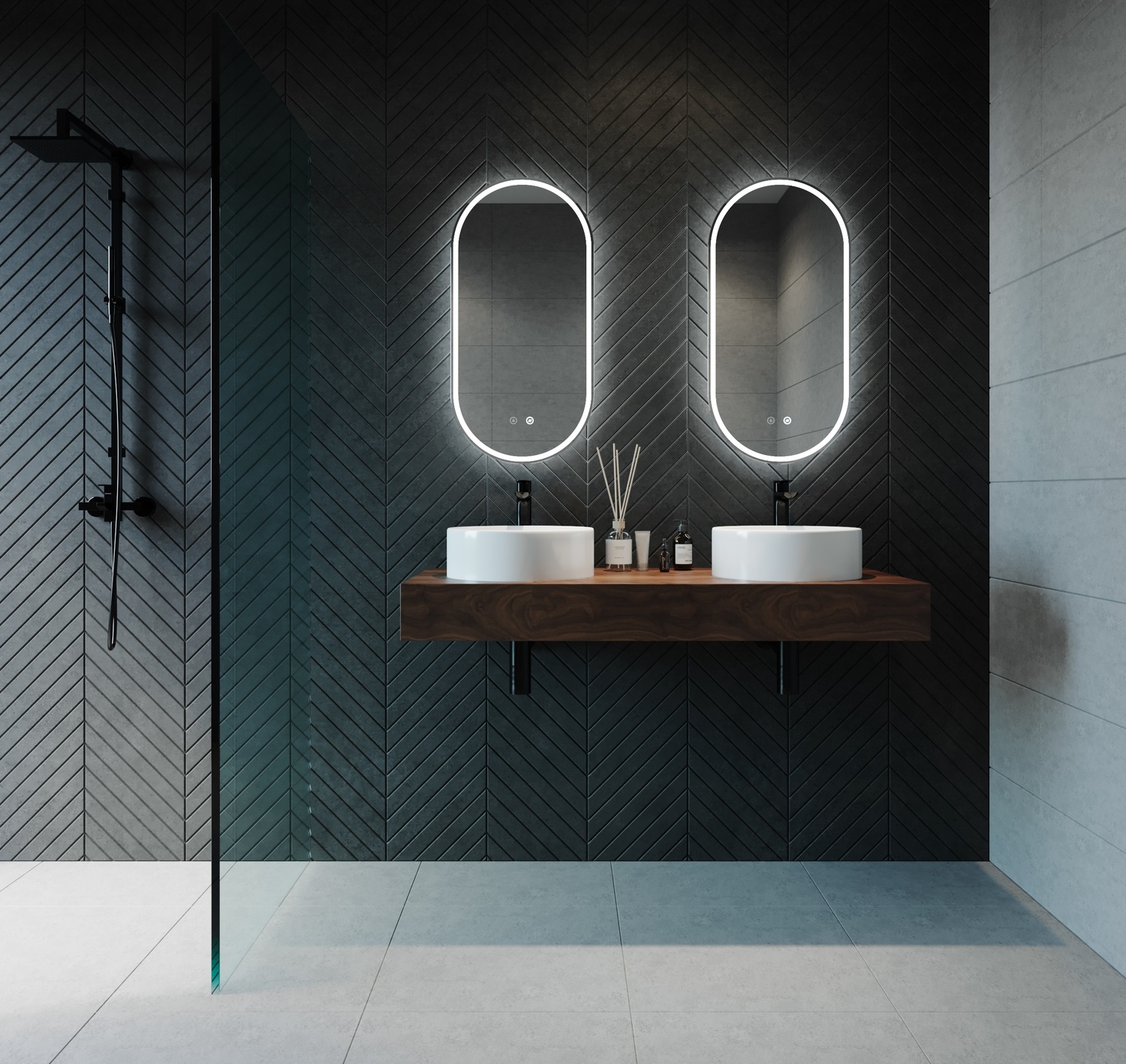 Gatsby-91cm-Aluminium-LED-Mirror-with-Demister