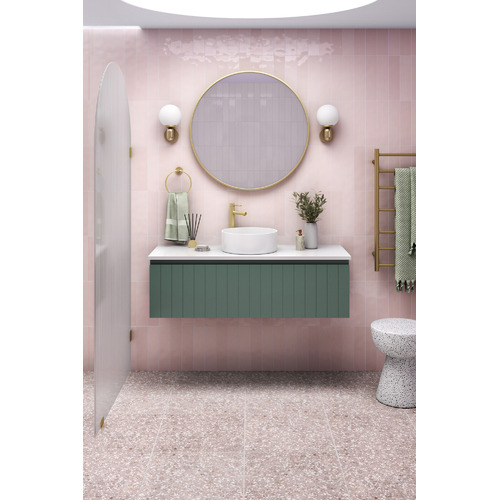Modern 81cm Round Aluminium Wall Mirror