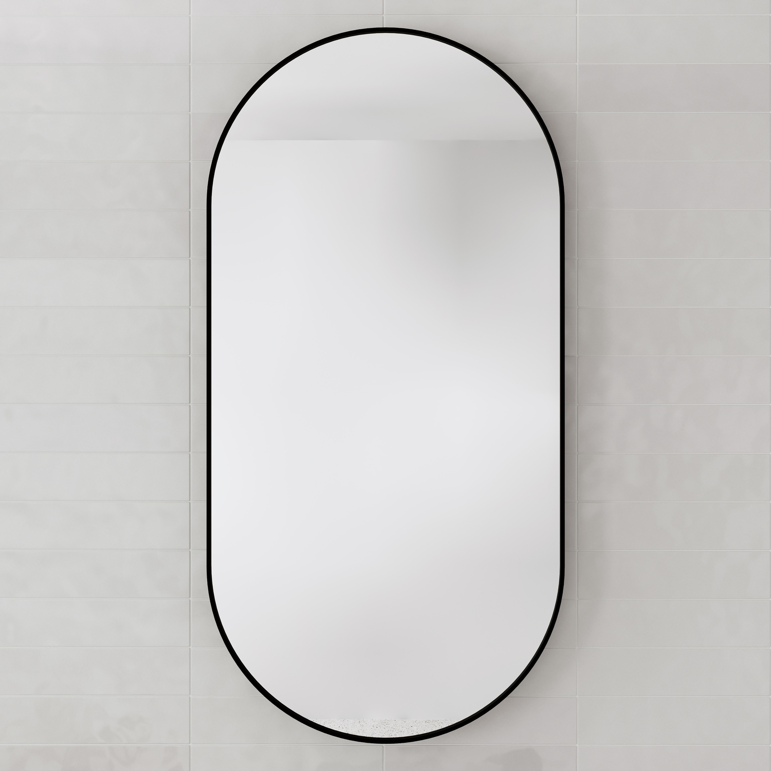 Modern-91cm-Oblong-Aluminium-Wall-Mirror