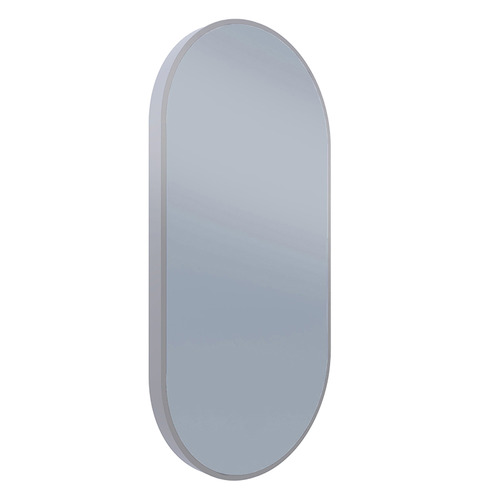 Rosiers Oval Aluminium Bathroom Mirror
