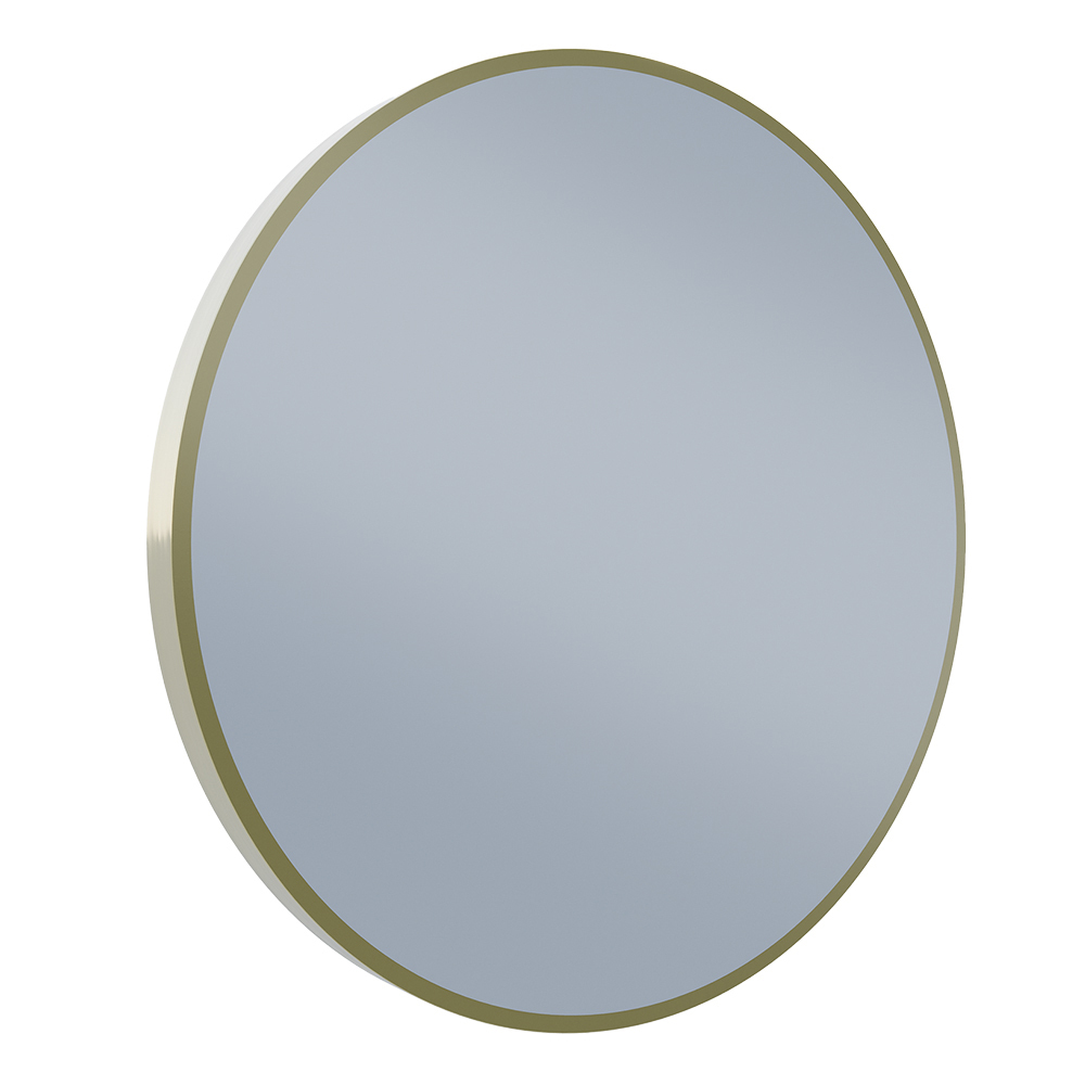 Norvins Oval Aluminium Bathroom Mirror
