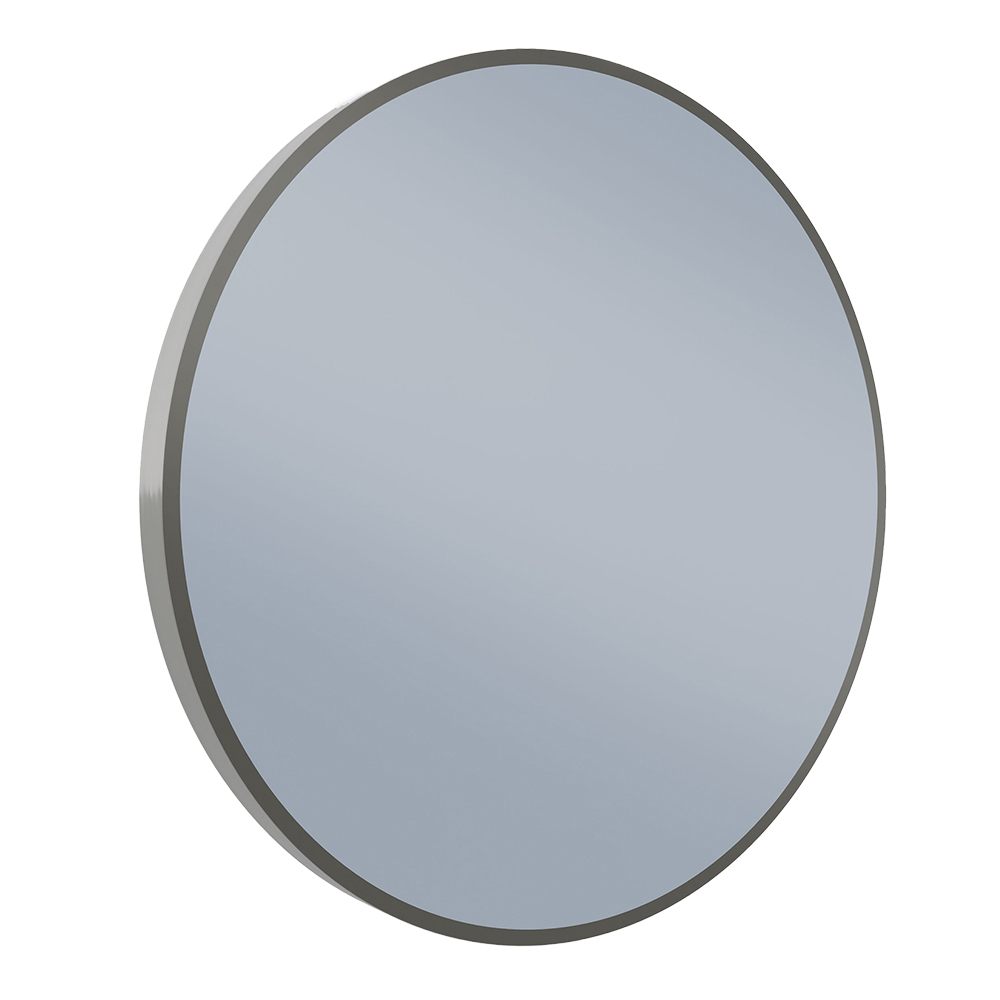 Norvins Oval Aluminium Bathroom Mirror
