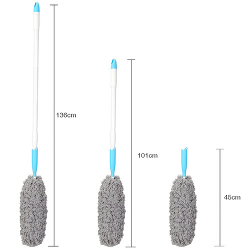 White & Grey L3 Swivel Microfibre Duster
