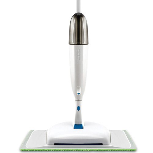 White P10 Spray Mop with Sweeper