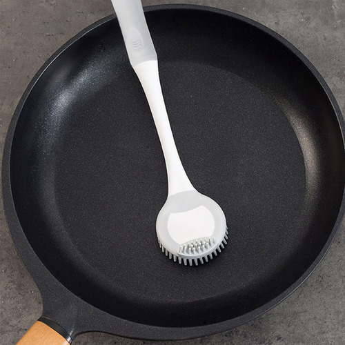 White Q2 Kitchen Dish Double Sided Brush