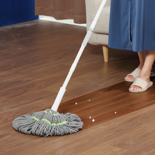 3 Piece Easy Twist Microfibre Mop & Head Set